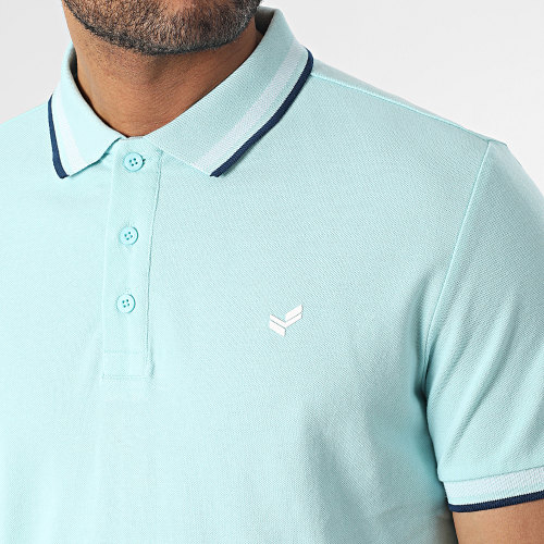 Polo Manches Courtes Rayoc Bleu Clair