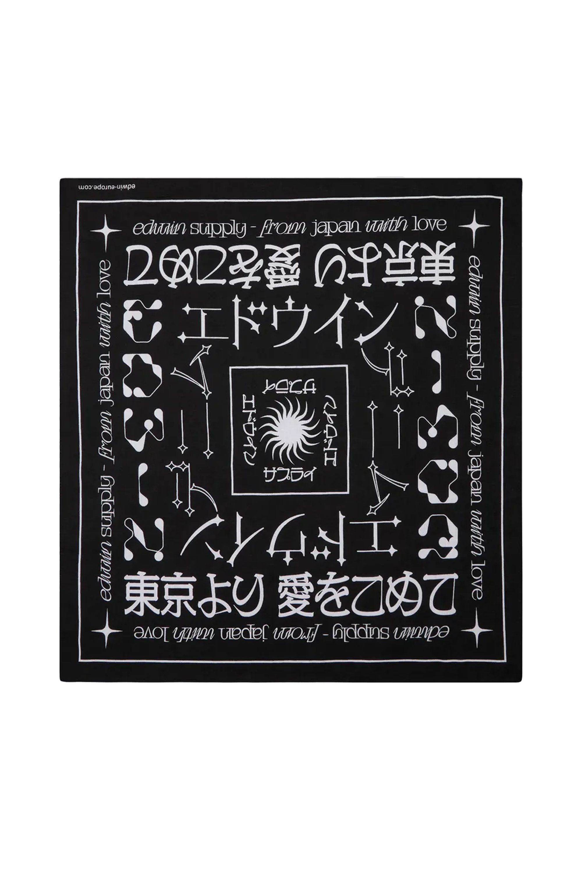 EDWIN Bandana Edwin Bandana Noir
