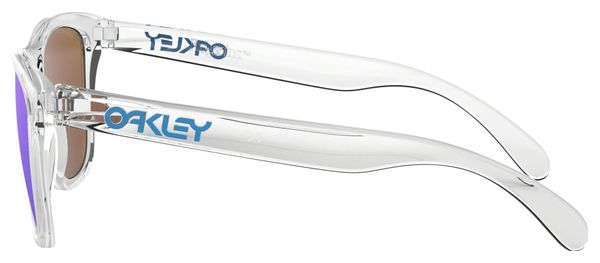 Lunettes Oakley Frogskins / Crystal Clear / Prizm Sapphire / Ref. OO9013-D055