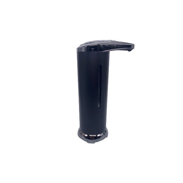 Saboneteira/ Dispensador de Álcool Gel Automático de Mesa em Inox 300ml Preto