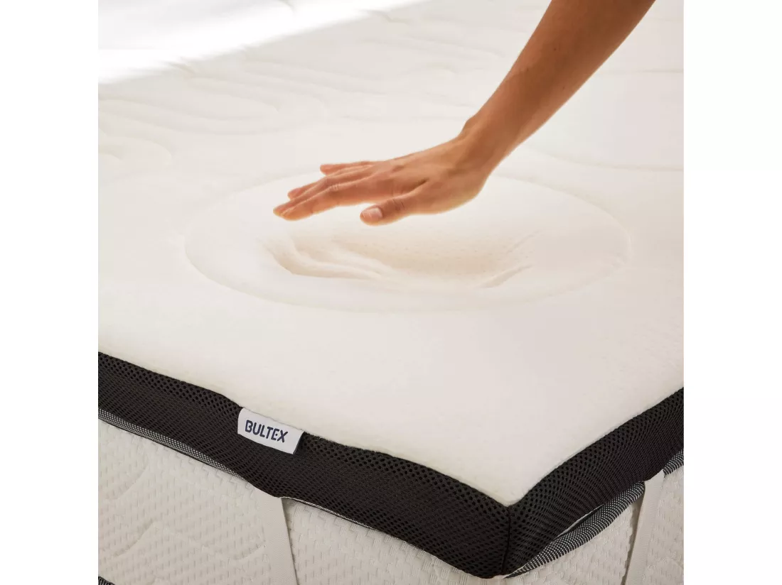 Surmatelas Bultex Memomax 7 à mémoire de forme 7 cm 160x200
