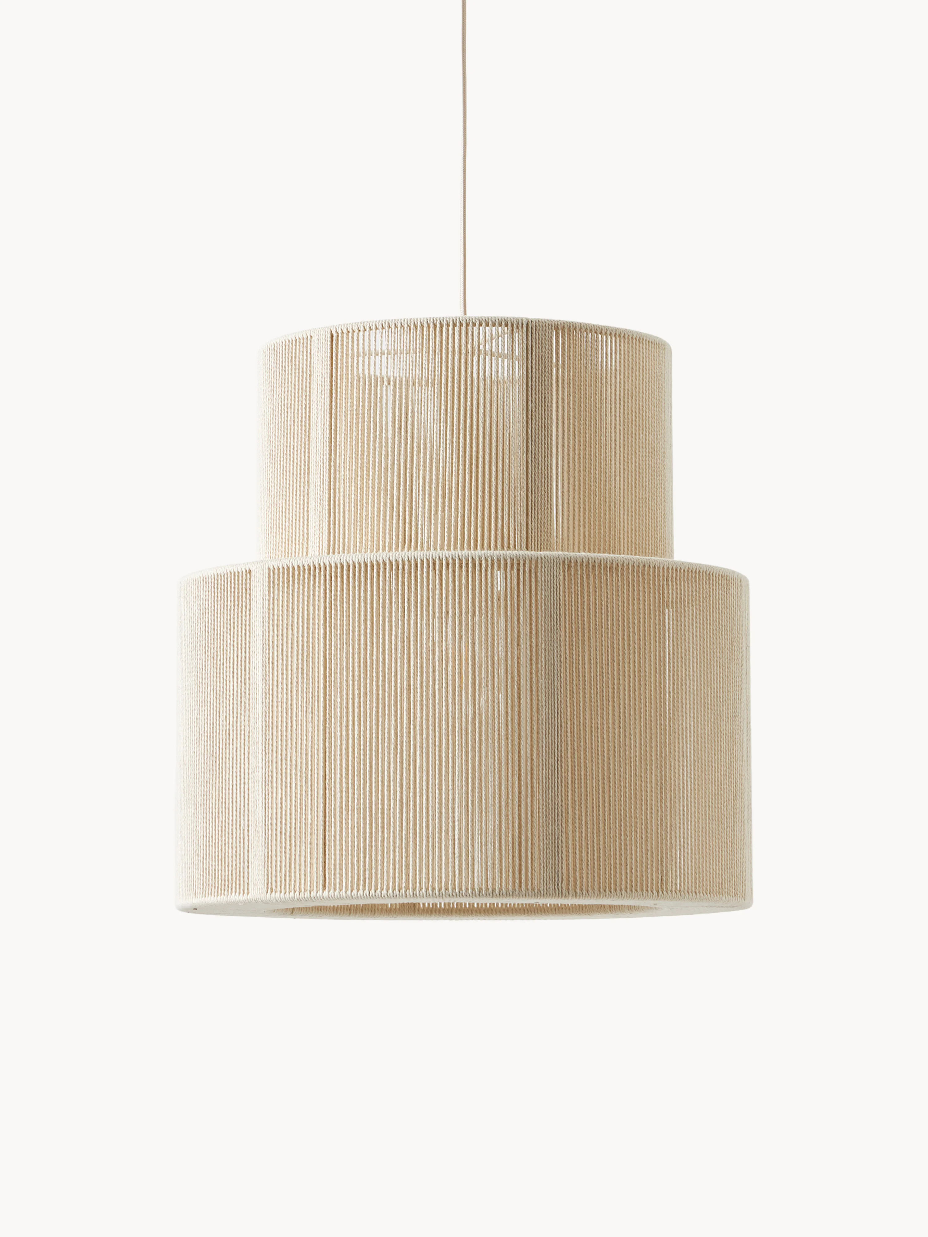 Hanglamp Lace van linnen draad