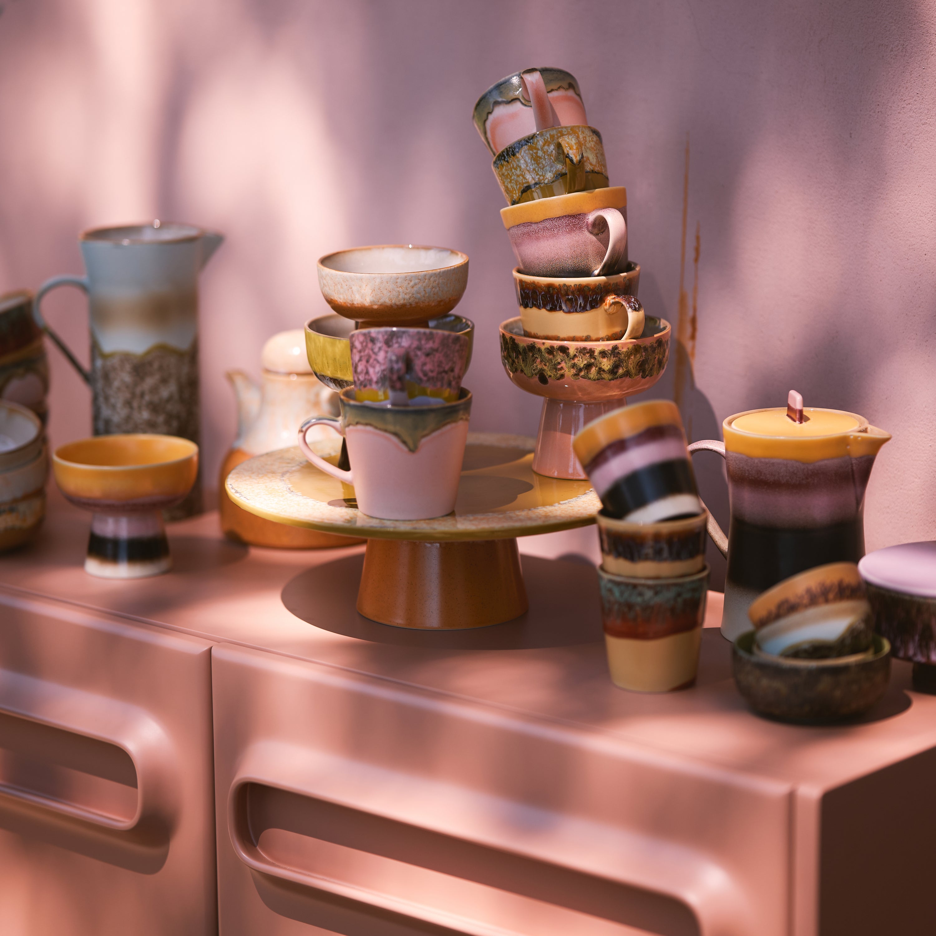 HKliving Space Dressoir - Peach