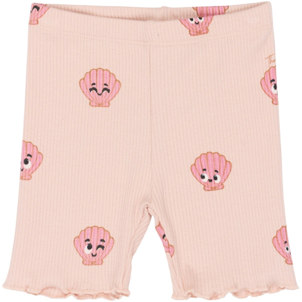 Køb THE NEW Siblings Peach Whip Aop Tnsttinker Tight Rib Shorts
