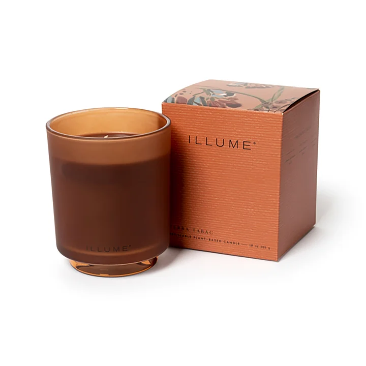 Bloomingville - ILLUME Duftkerze, Terra Tabac