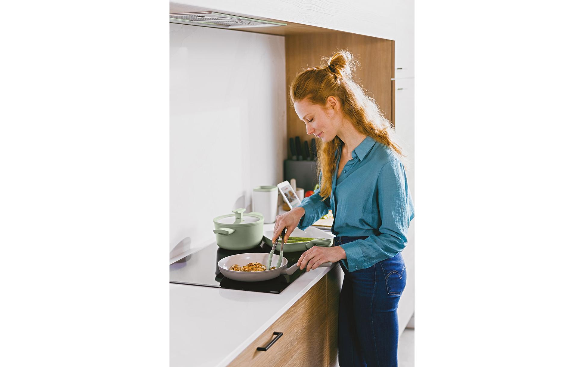 Bratpfanne Balance 20, 20 cmAntihaft-Pfanne aus recyceltem Aluminium