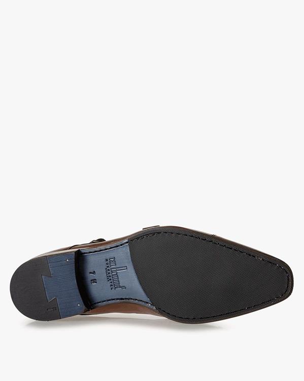 Van Bommel 12295/00 Instap 2 gespen H darkcognac