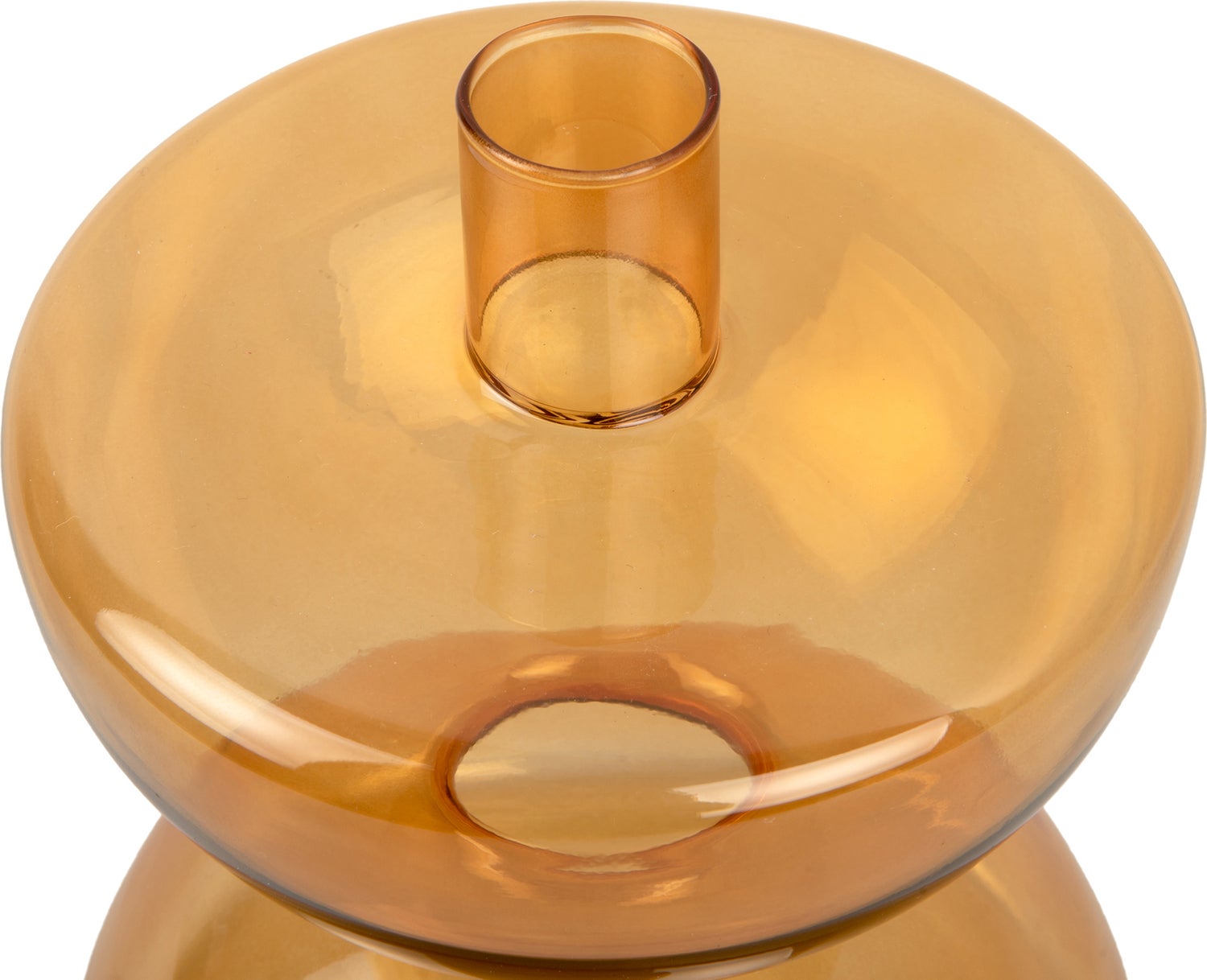 PT Living kandelaar Diabolo oranje D 12 H 15,5 cm
