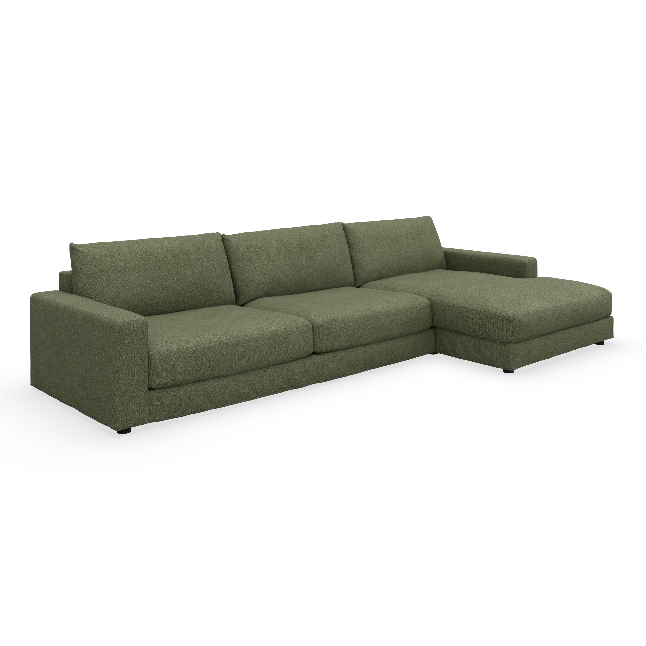 Norsberg højrevendt sofa med chaiselong