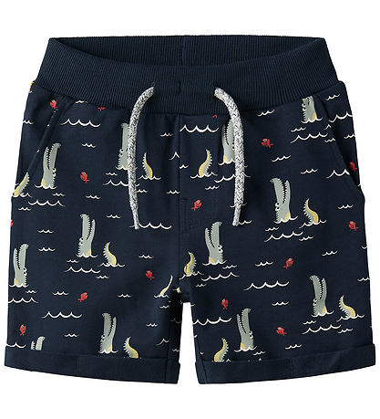 Name It Sweatshorts - NmmVermo - Navy Blazer/Fish Alligator