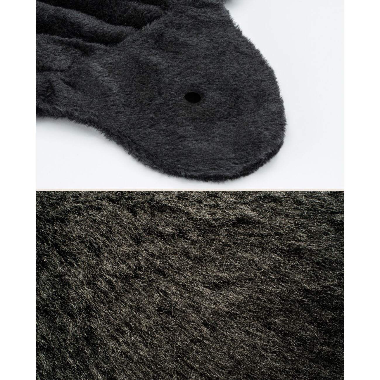 Lionto Liegemulde für Kratzbäume - 25 cm Tiefe schwarz