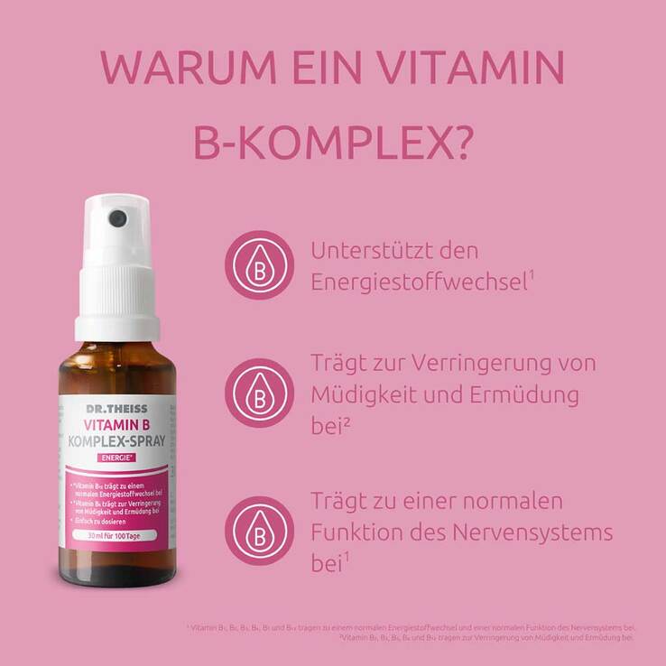 Dr. Theiss Vitamin B Komplex-Spray, 30 ml