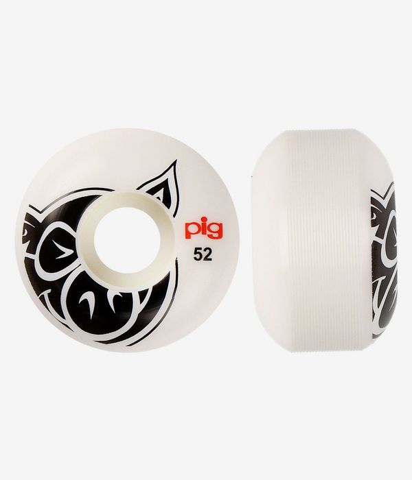 Pig Head Rollen (white) 52mm 101A 4er Pack