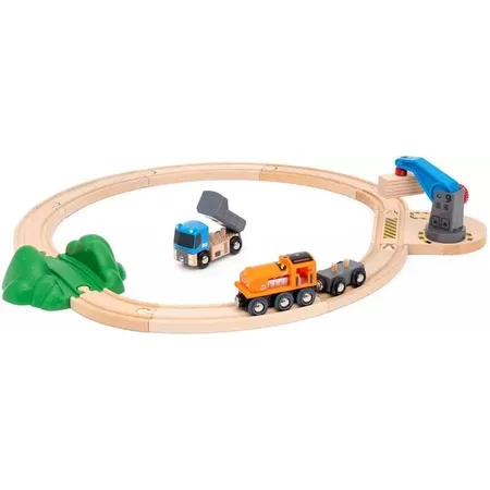 BRIO Starterset Güterzug mit Kran A