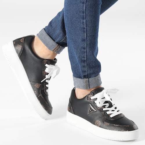 Baskets Femme FL8SIDFAL12 Black Brown