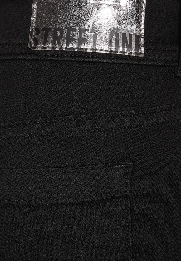Dunkle Slim Fit Jeans - black rinsed wash