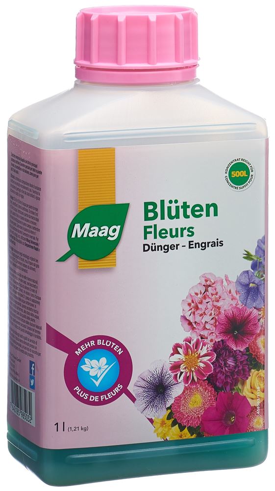 Maag Blüten Dünger<br>1 l, Flasche, Konzentrat