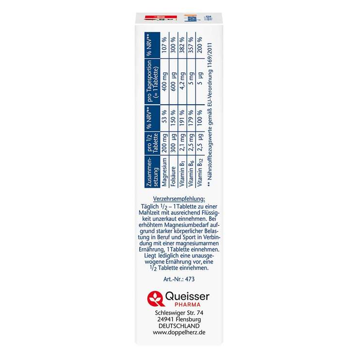 Doppelherz Magnesium 400 mg Tabletten, 30 St