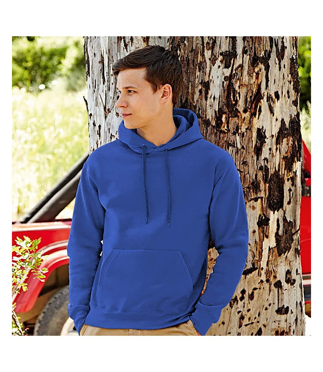 Fruit Of The Loom - Sweatshirt à capuche - Homme (Bleu roi) - UTRW3163