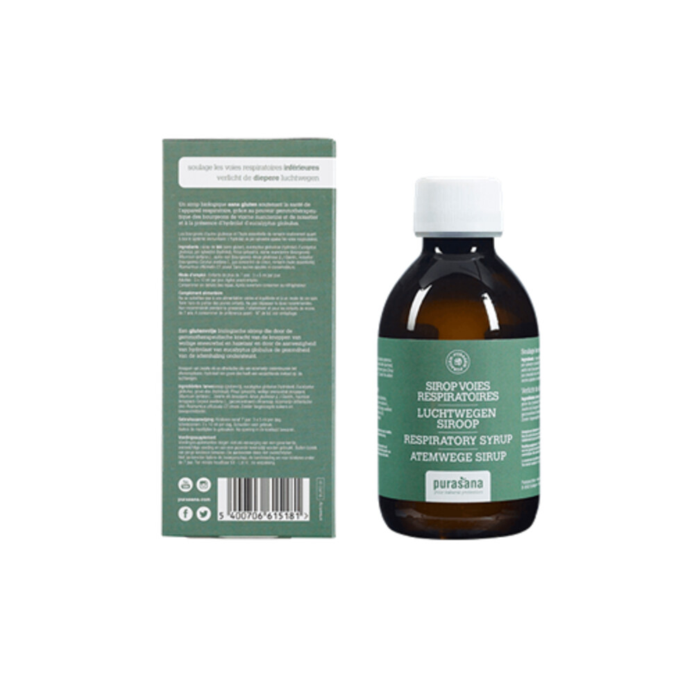 Purasana Luchtwegen Siroop 200 ml
