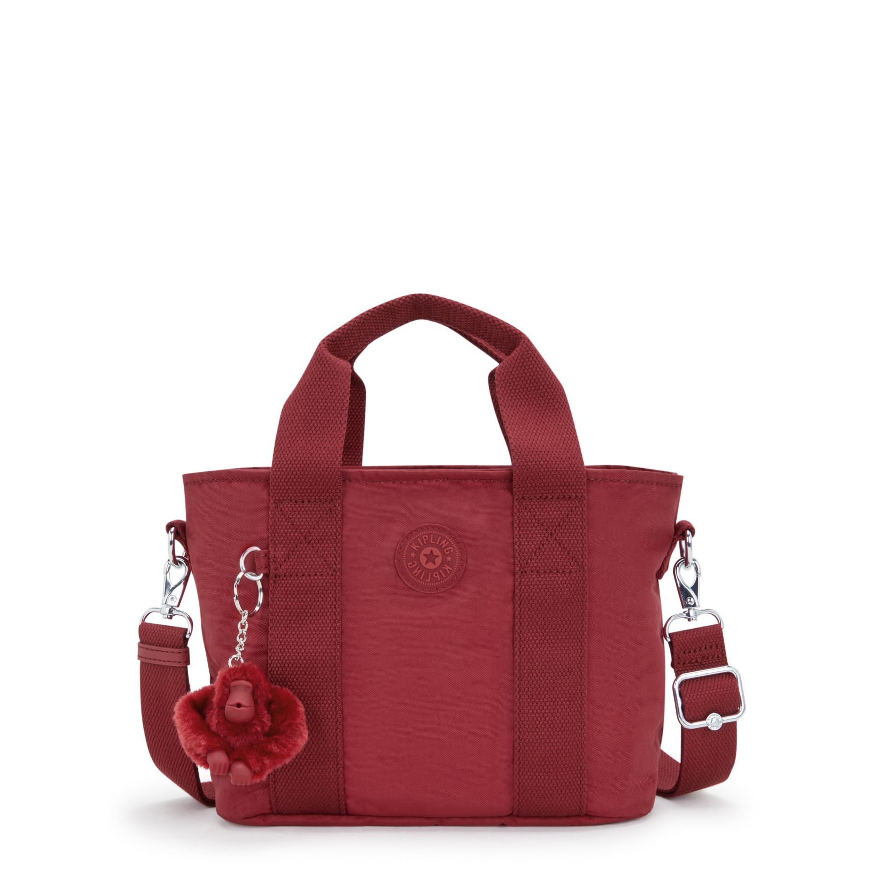 MINTA Sac fourre-tout moyen avec poignées de transport et sangle réglable - Funky Red