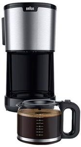 Braun - PurShine KF1500BK - Filter-koffiezetapparaat - RVS/Zwart