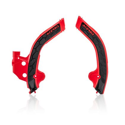 Protège cadre Acerbis x grip - Rouge / Noir