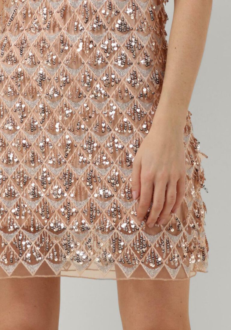 BRUUNS BAZAAR roze bruuns bazaar mini jurk sweetbay maliha dress