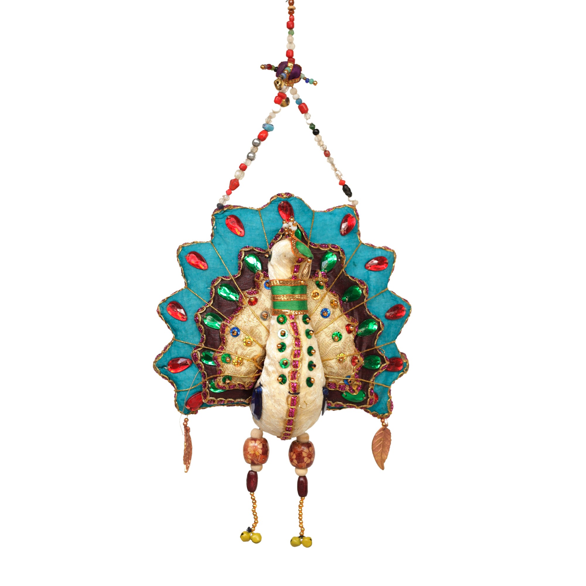Pfauen-Paar hängend, multicolor, H 34 cm günstig bestellen