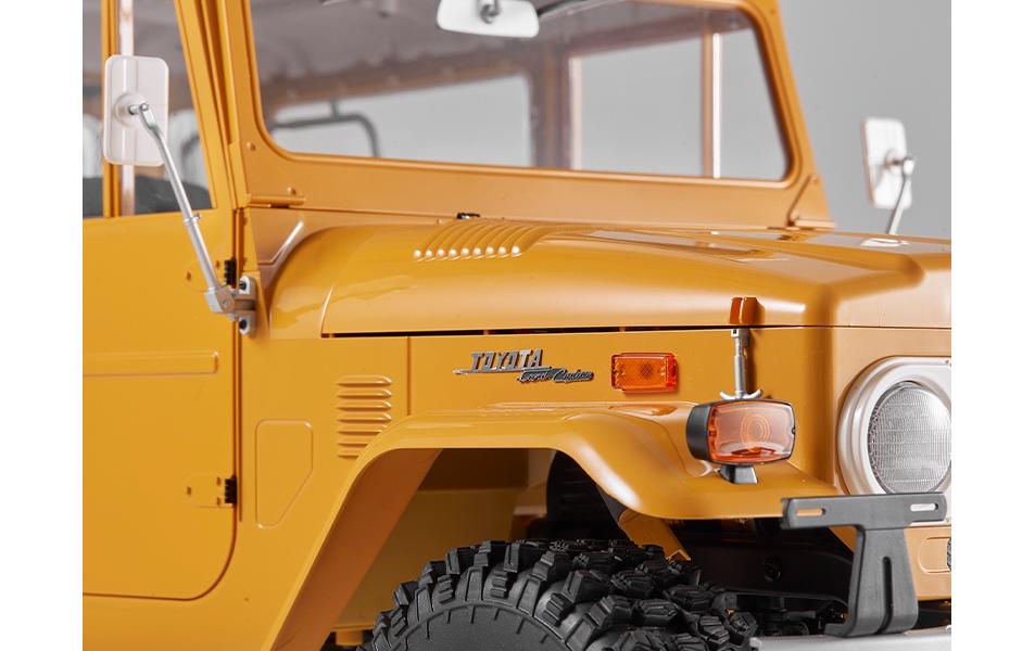 Scale Crawler Toyota Land Cruiser FJ40 Blau, ARTR, 1:10<br>Detailgetreuer Scaler mit ABS-Hardbody