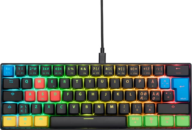 NOS C-450 Mini PRO RGB gaming-tastatur (tetriz)