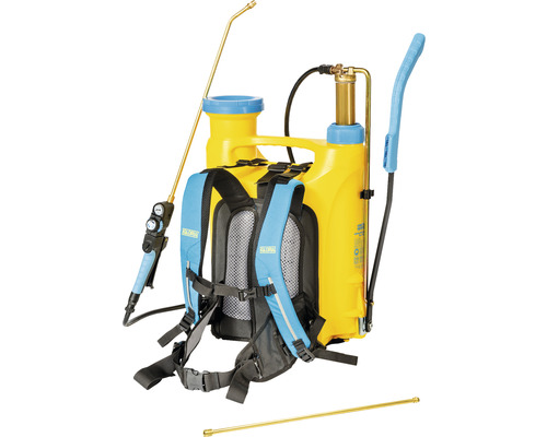 GLORIA Pro 1800 - Professionele rugspuit met 18 liter tank, comfortabel draagsysteem en vele extra's