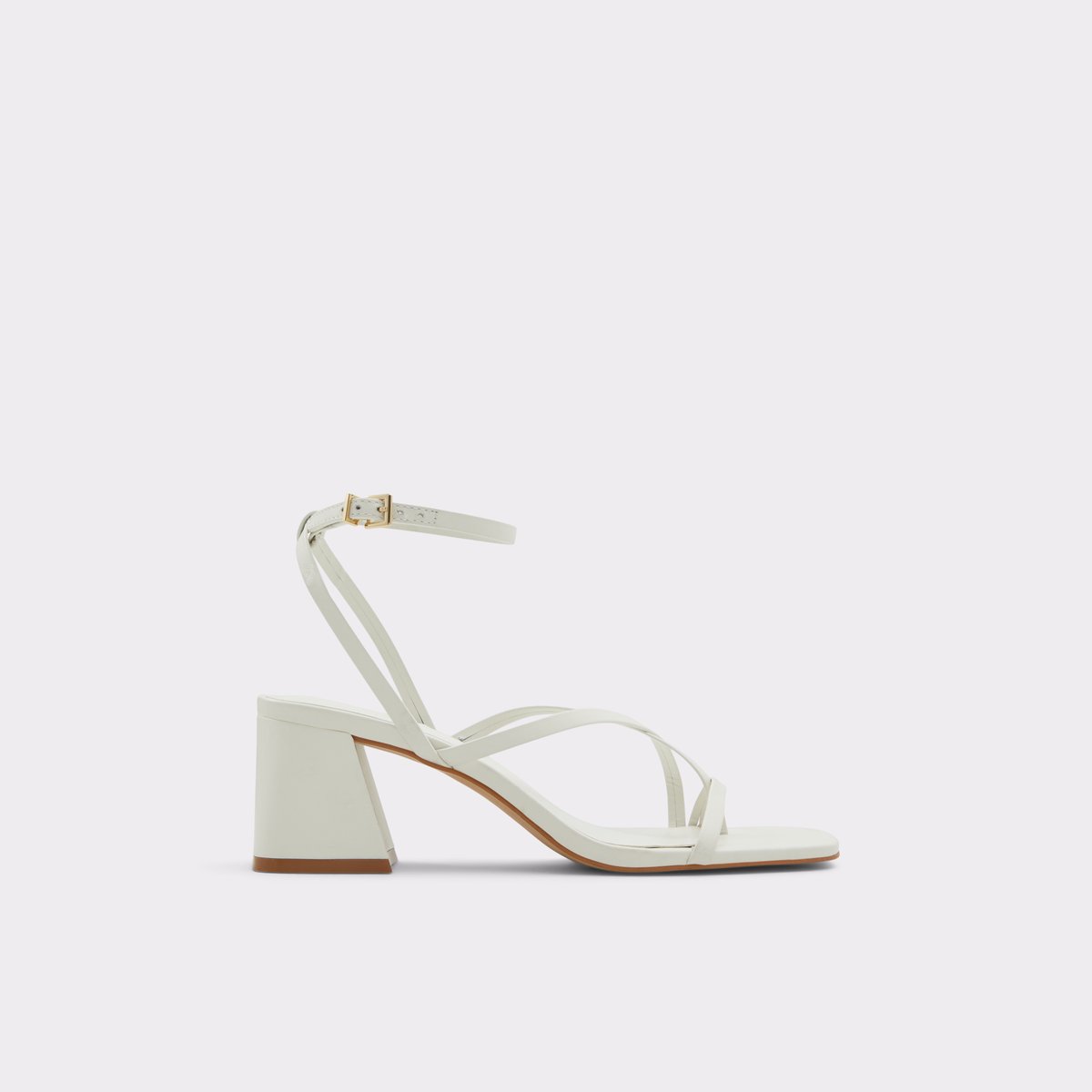 Adrauder White-Bone Women Strappy Sandals