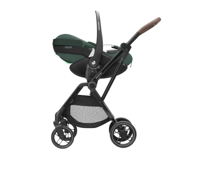 Pebble 360 Pro 0 - 15 M  40 - 87 cm  0 - 13 kg    Innovative SlideTech®-Technologie |    Flache Liegeposition |    Easy-in-Gurt |    G-CELL Seitenaufprallschutz |    FlexiSpin-Drehung mit nur einer Hand |