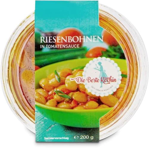 Die beste Köchin Riesenbohnen in Tomatensauce
