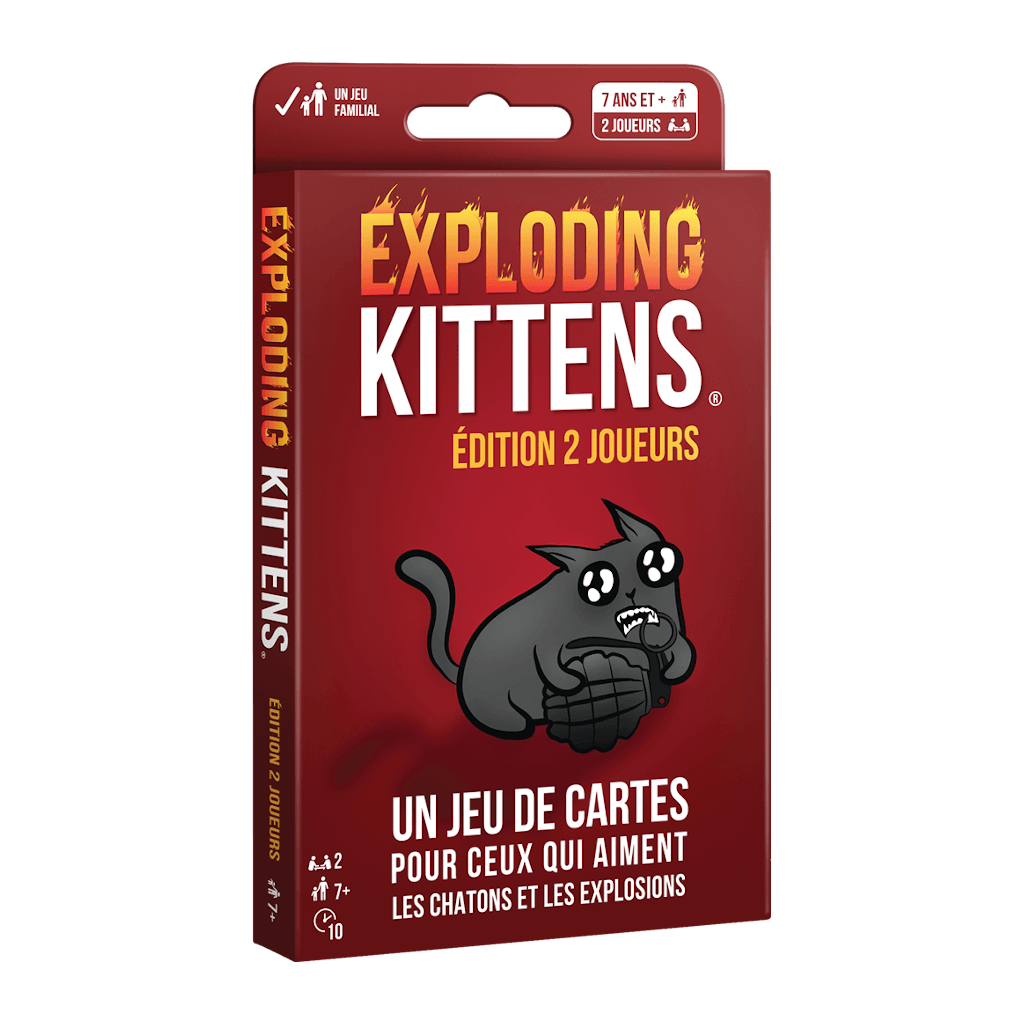 Exploding Kittens - Edition 2 Joueurs