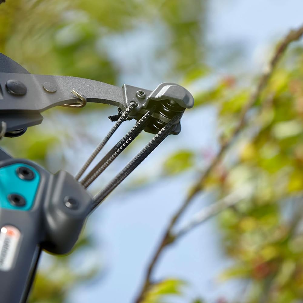 Gardena Échenilloir à lame franche Combisystem: cisailles d'élagage, démultiplication jusqu'à 5 fois pour une coupe économe en énergie de branches jusqu'à 35 mm de diamètre (298-20) : Jardin