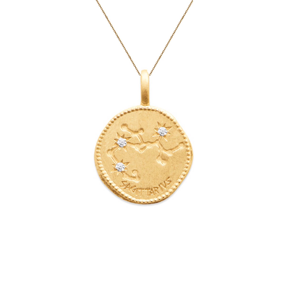 Pendentif signe du zodiaque SAGITTAIRE - Bijoux Privés Discovery