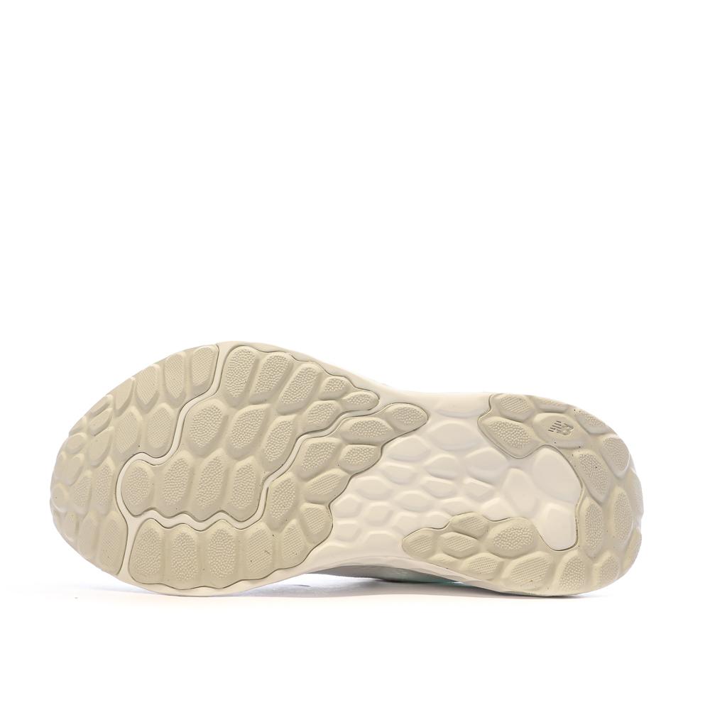 New Balance Chaussures de Running Blanche/Doré Femme New Balance Fresh Foam Arishi