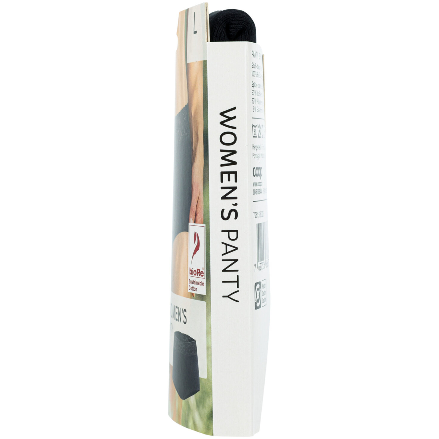 Naturaline Texti lDamen Panty schwarz L