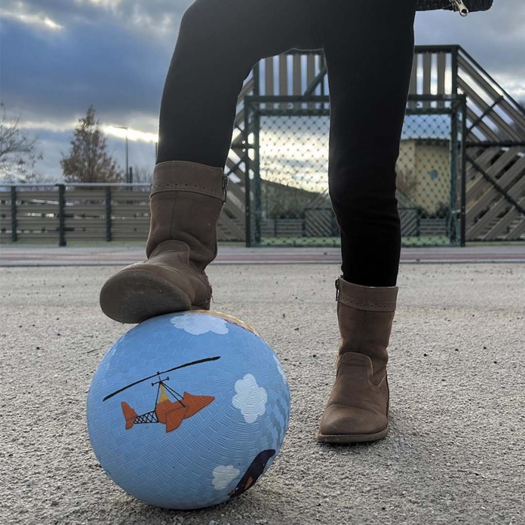Maison petit jour speelbal luchtvoertuigen - 18 cm