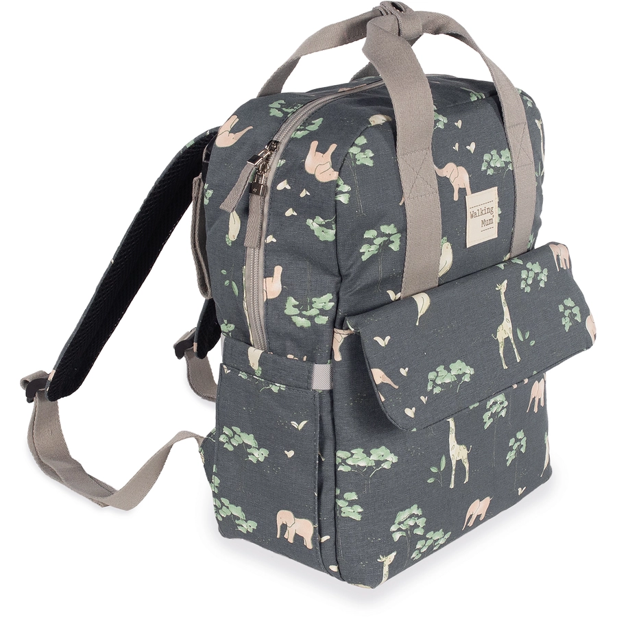 Walking Mum Wickelrucksack Baobab grau