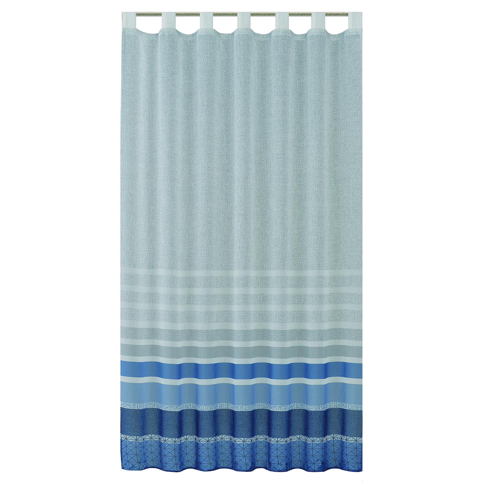 Schlaufenschal MARITIM - marine - Wave-Stripe - 145x245 cm