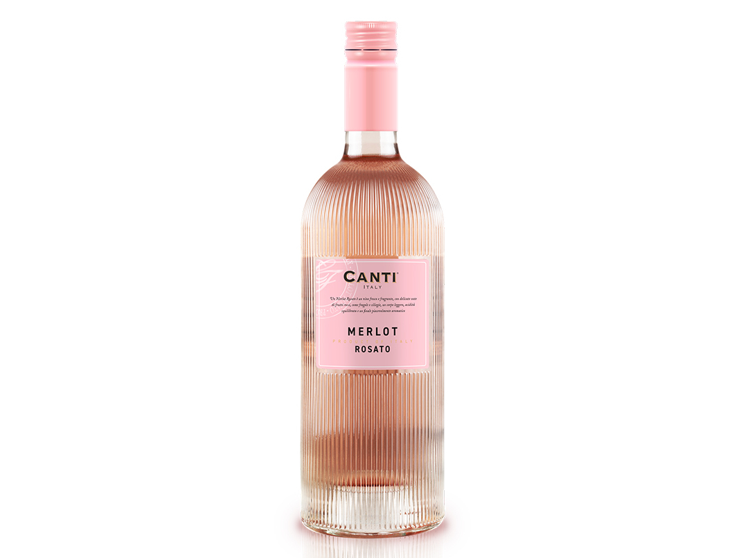VINHO ROSÉ CANTI MERLOT ITÁLIA 0.75L