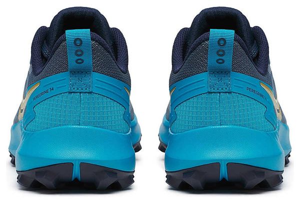 Chaussures Trail Saucony Peregrine 14 Bleu Femme