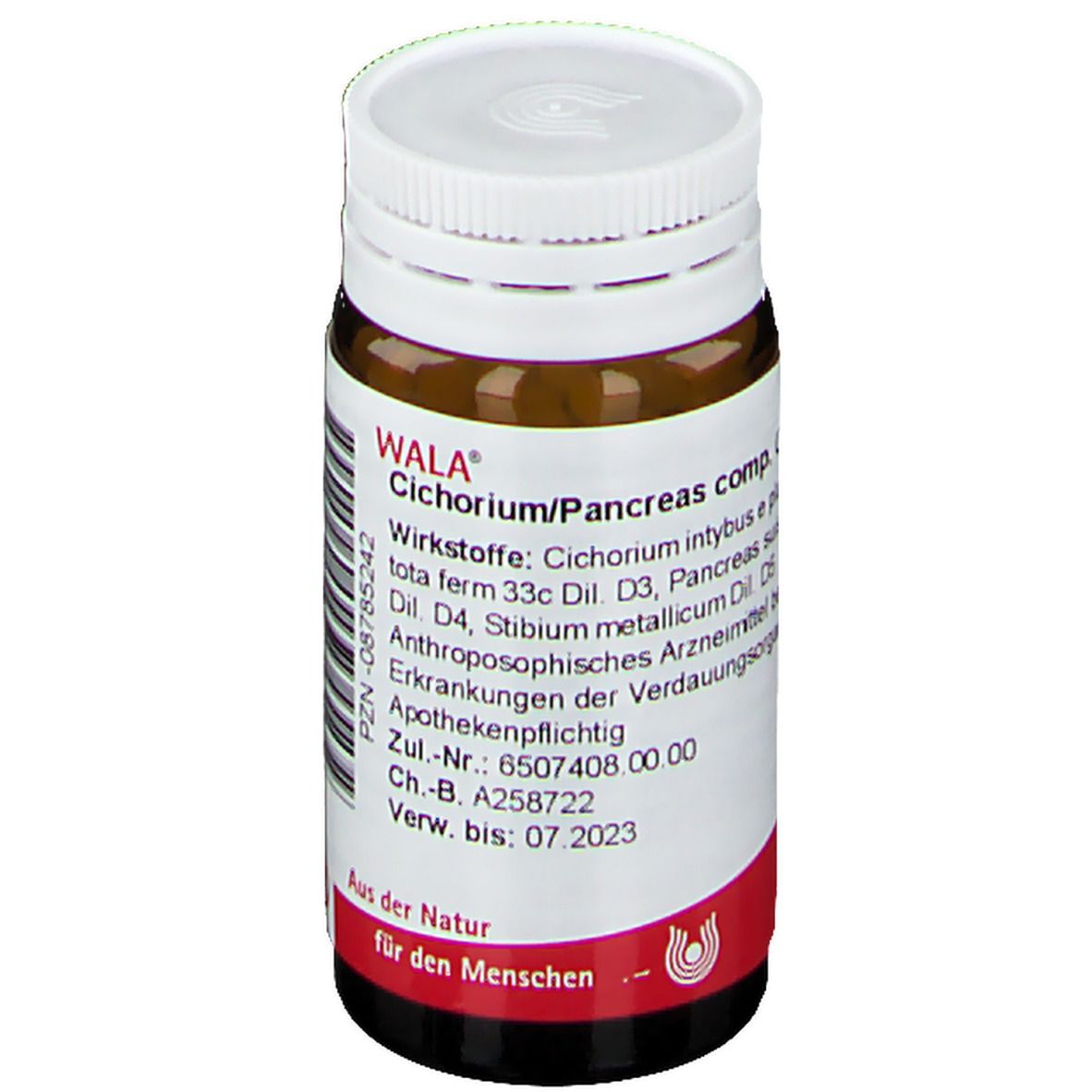 WALA® Cichorium Pancreas Comp. Globuli