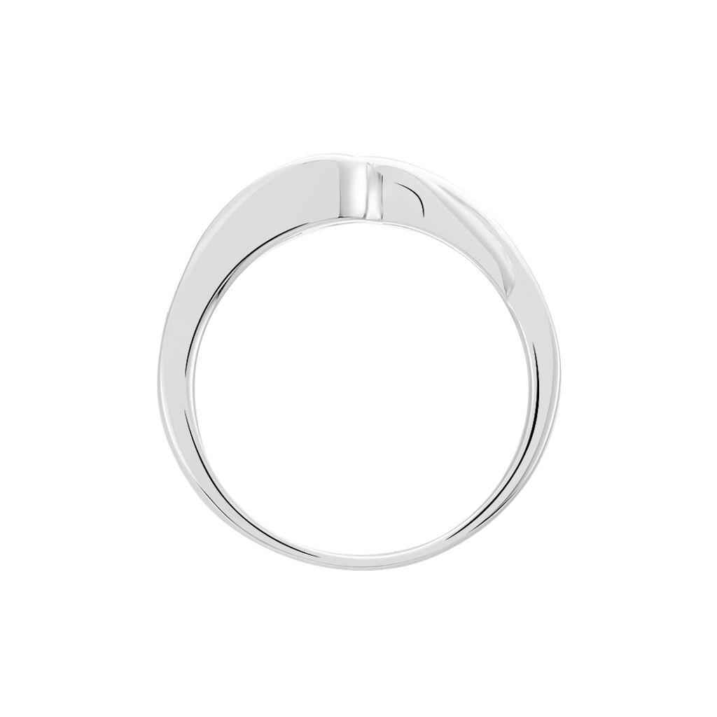 Bague Lysie Argent Blanc Oxyde De Zirconium