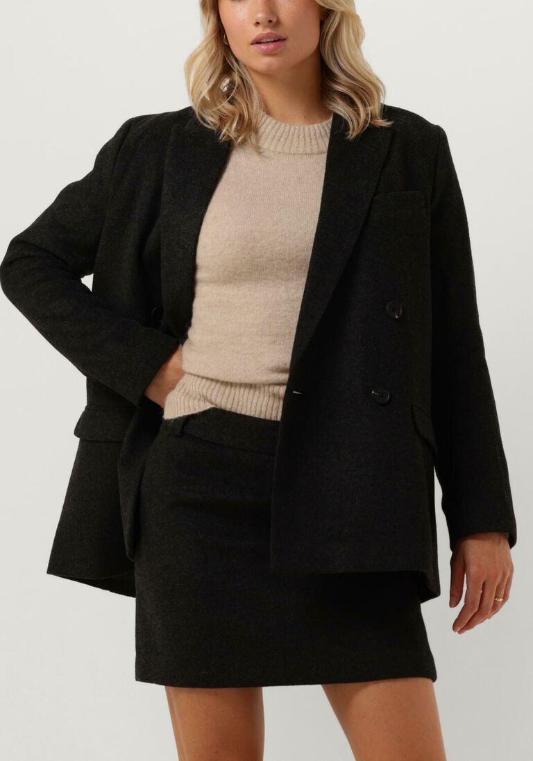 donkergrijze second female blazer jaime blazer
