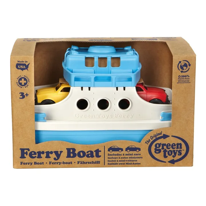 Green Toys Ferry et 2 mini voitures pour le bain