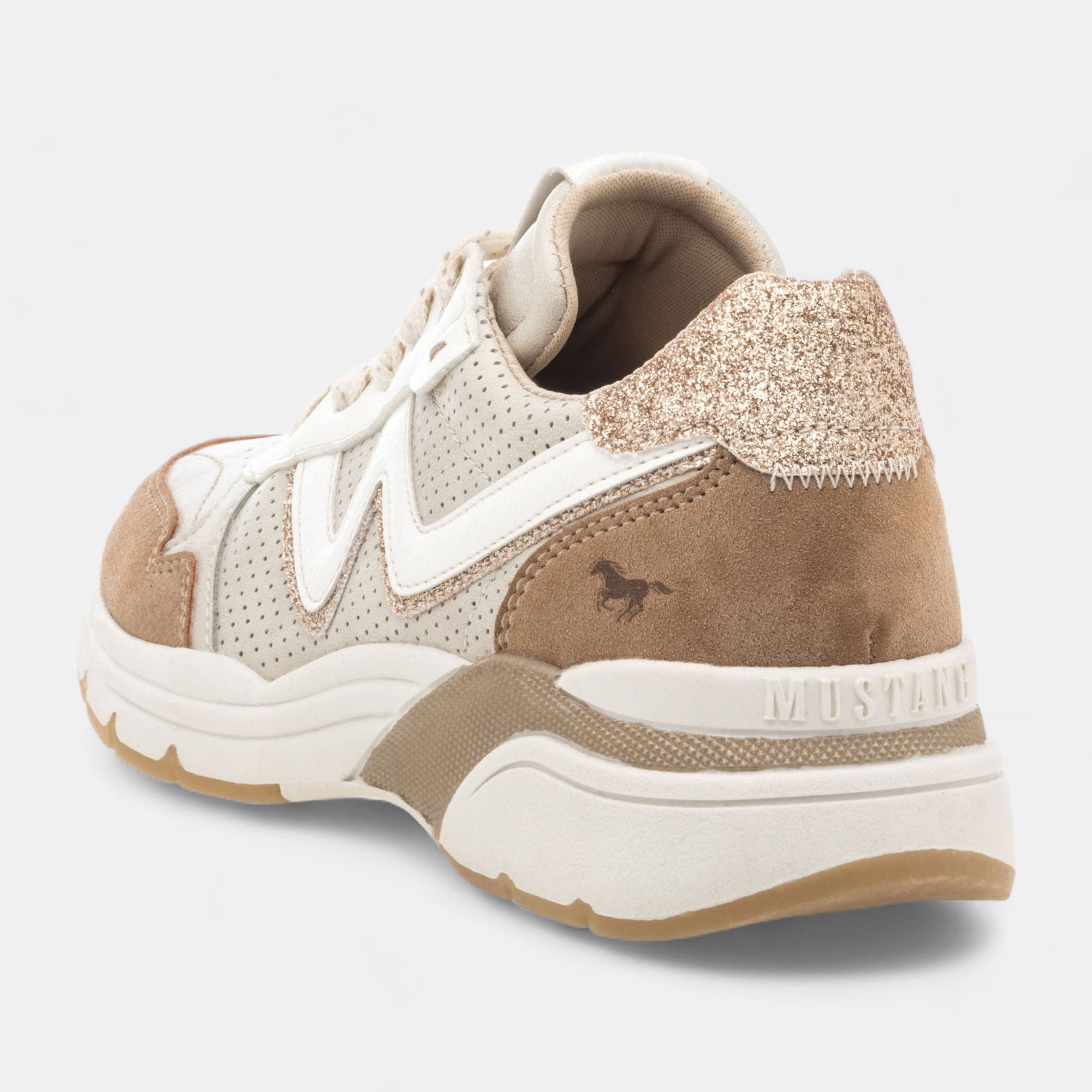 Baskets basses Femme beige